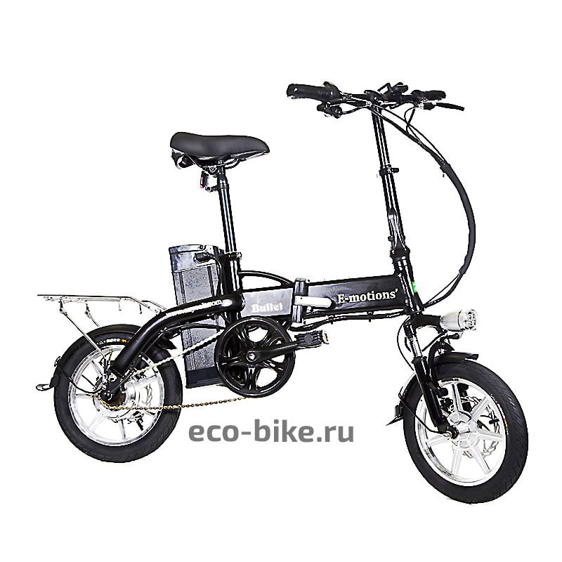 Электровелосипед E-motions Bullet 350W 48V/12Ah (Black)